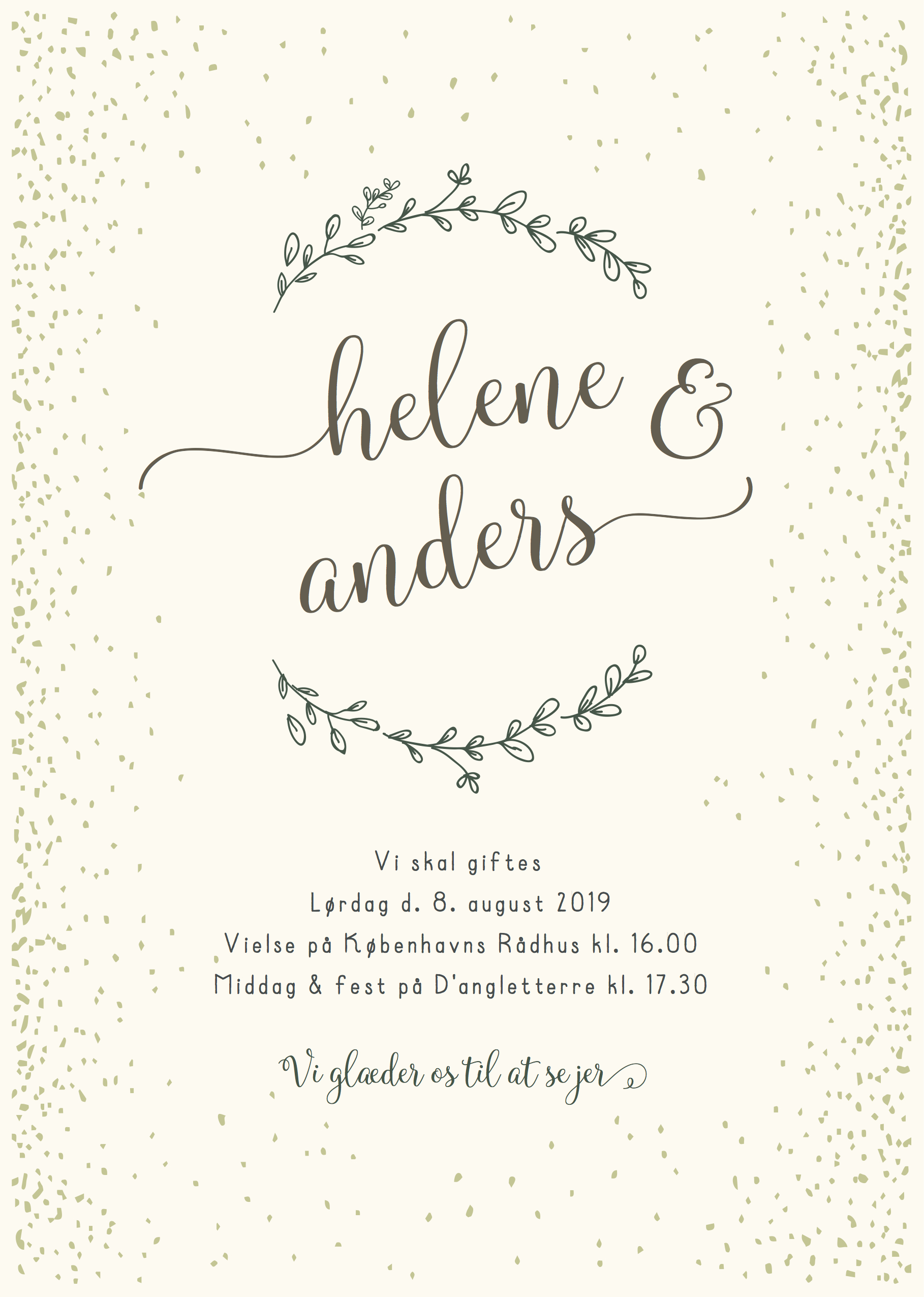 Konfirmation - Helene & Anders